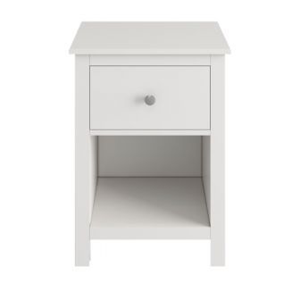 Olive White Nightstand