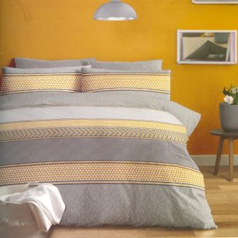 Opium Ochre Cotton Rich Duvet Set