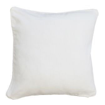 Paros White Cushion Cover