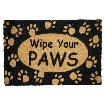 Wipe Your Paws Door Mat