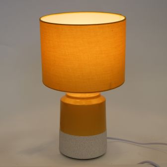  Pop Ochre Table Lamp