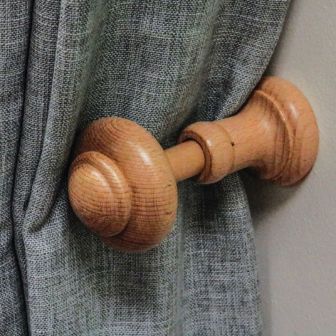 Wooden Hold Back Antique Pine