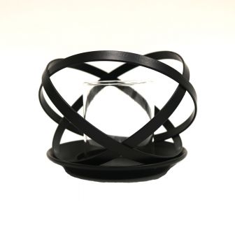 Black Tealight Holder
