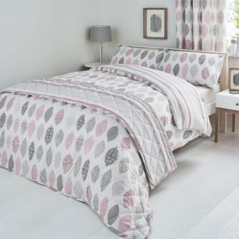 Azuki Blush Cotton Rich Duvet Set