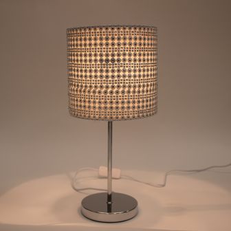 Auckland Silver Table Lamp