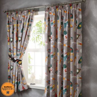 Spaceman Multi Cotton Mix Duvet Set