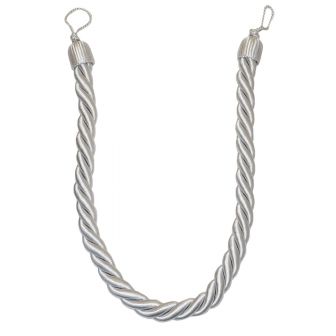 Rossi Silver Tie Back