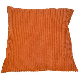 Plush Burnt Orange Cushion Cover
