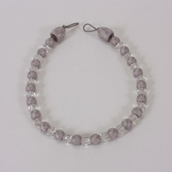 Auckland Silver Tie Back
