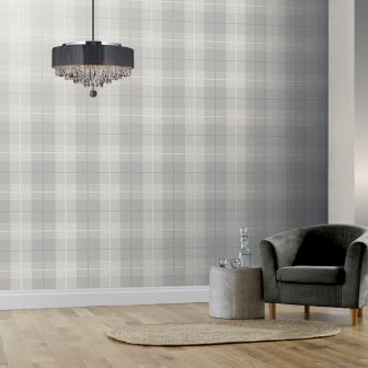 Tartan Grey Wallpaper