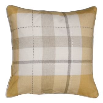 oban ochre cushion cover