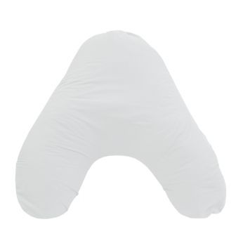 Percale White V Shaped Pillowcase