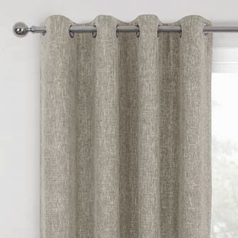 Newport Natural Eyelet Curtains