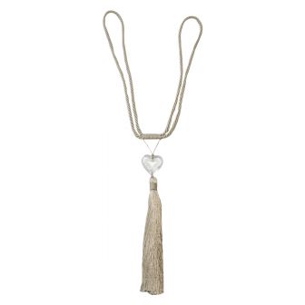 Love Linen Rope Tie Back
