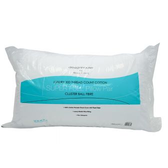 Super Full Cluster Fibre Pillow Pair