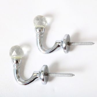 Crystal Chrome Hooks