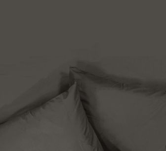 Percale Charcoal Sheets & Pillowcase Range