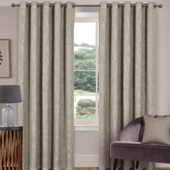 Newport Natural Eyelet Curtains