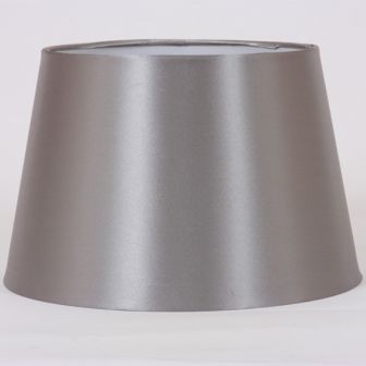 Faux Satin Silver Shade