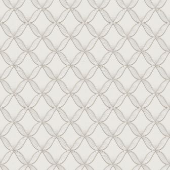 Fabric Touch Geometric Grey Wallpaper