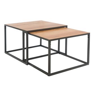 Hamburg Oak Coffee 2 Piece Table