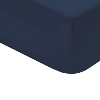 Percale Extra Deep 30cm | 12inch Sheets - Navy