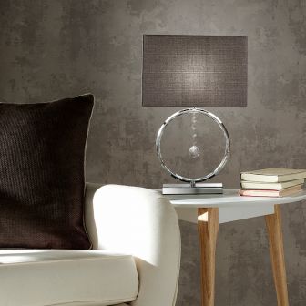 Scarlett Chrome Table Lamp
