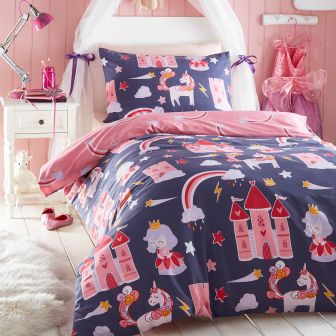 Princess Towers Cotton Mix Duvet Set