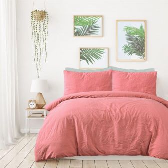 Pure Cotton Dark Rose Duvet Set