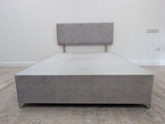 Cruz Beige Single Divan Bed Only