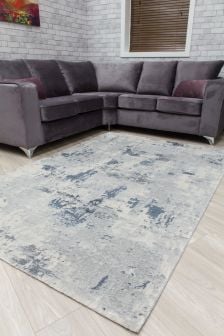 Rococo Cezanne Grey Rug