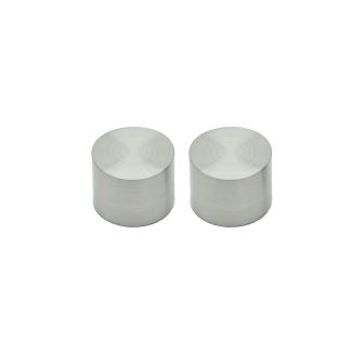 19mm Finial Stainless Steel Pair