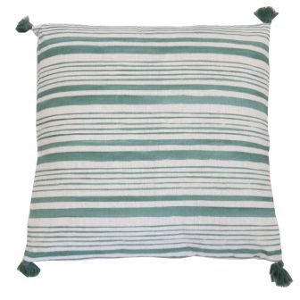 Dijon Green Filled Cushion