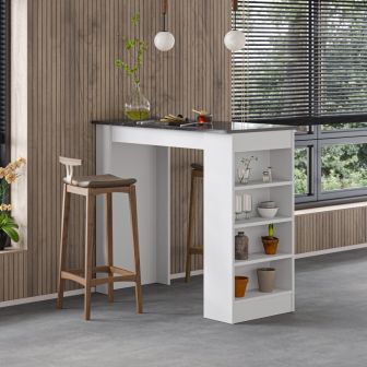 Swallow White Bar Table