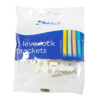 Swish Sologlyde Leverlock Bracket Pack 5