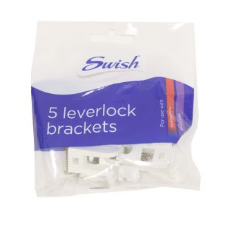 Swish Sologlyde Leverlock Bracket Pack 5