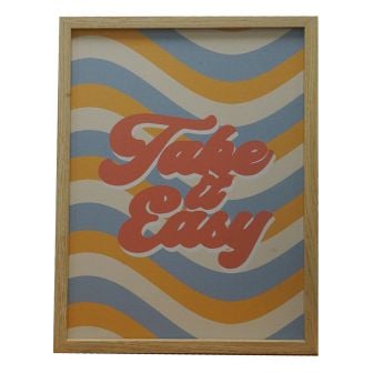 Take It Easy Framed Print