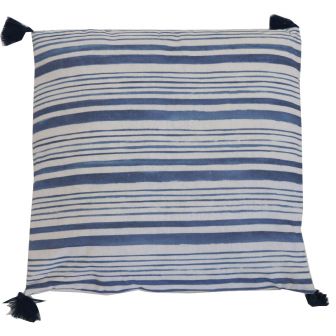 Dijon Navy Filled Cushion 