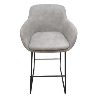 Texas Light Grey Bar Stool