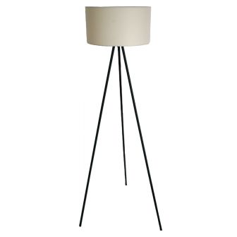 Tristen Cream Floor Lamp