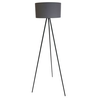 Tristen Grey Floor Lamp