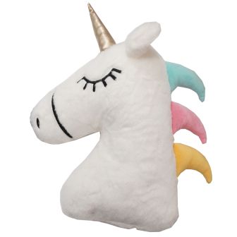 Unicorn White Cushion