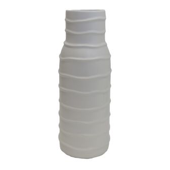 Conical Vase Matt White