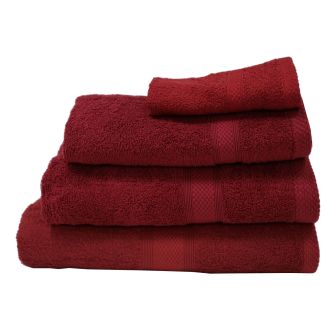 500GSM Victoria London Luxury Towel Range Burgundy/Wine