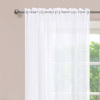 Viva White Voile Panel