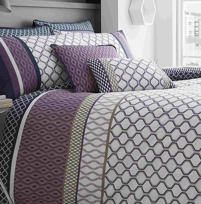 Amelie Plum T200 Cotton Mix Duvet Set