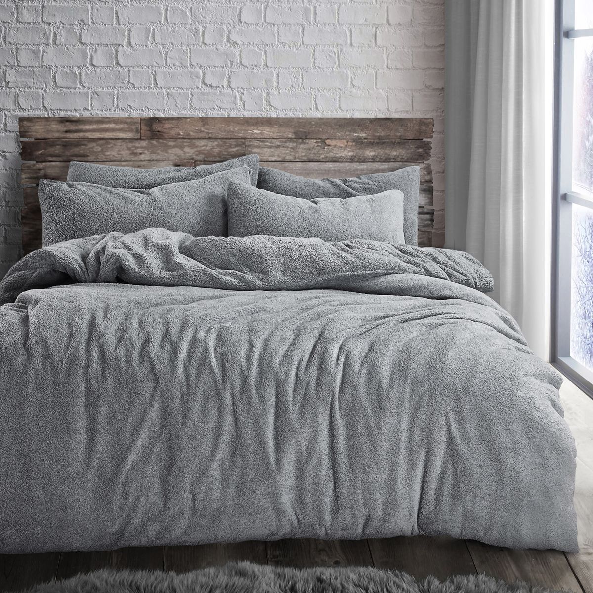 Teddy Duvet Grey XCBDS