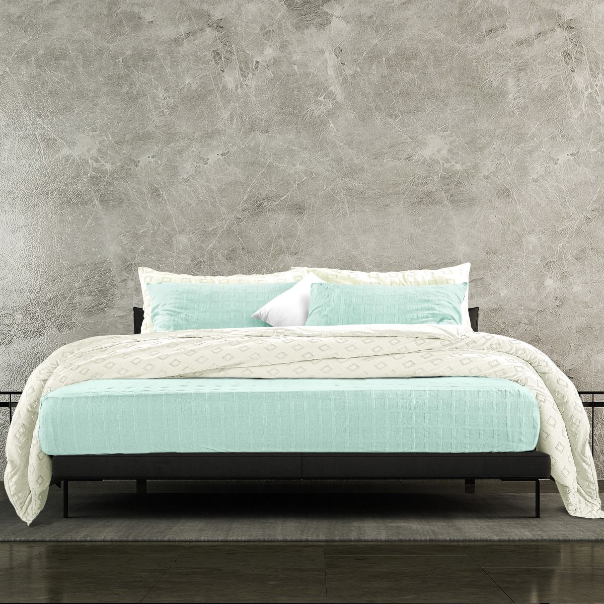 Jacquard Fitted Duck EggPS