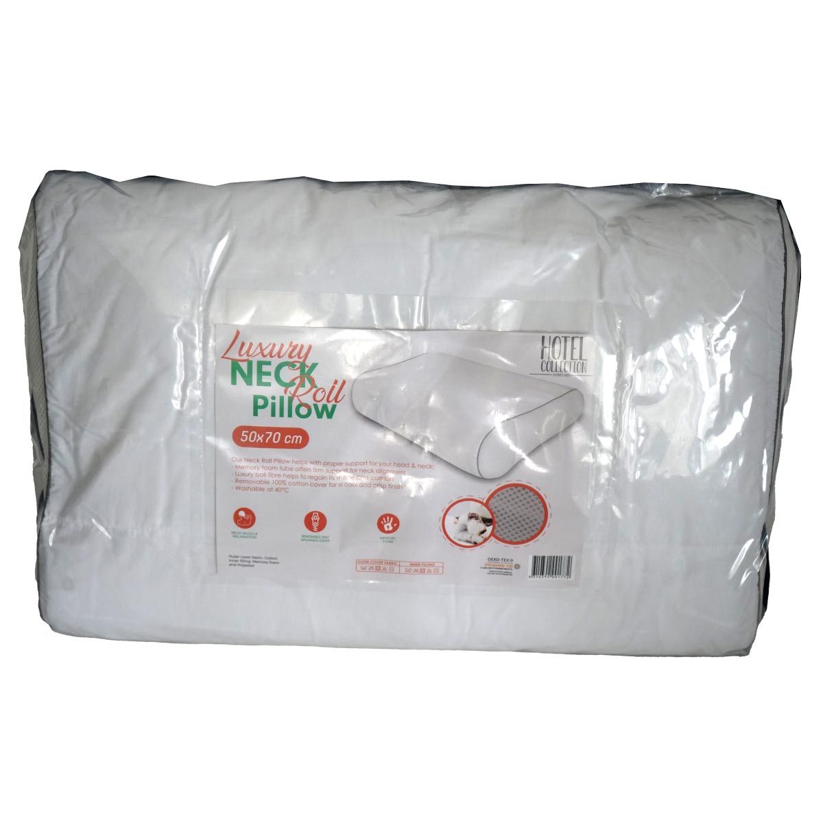 Extra firm deals neck roll pillow