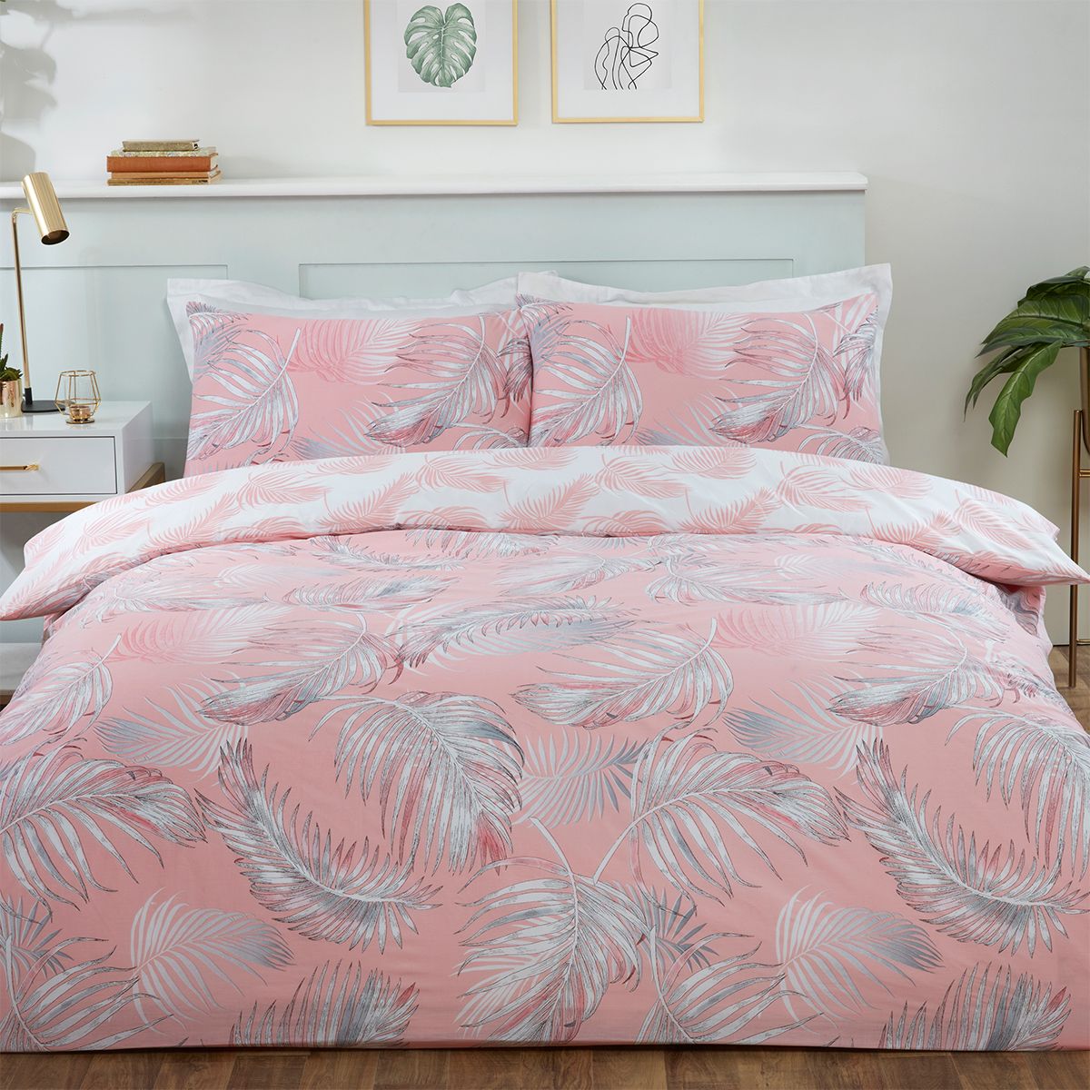 Palm Print Coral-CBDS